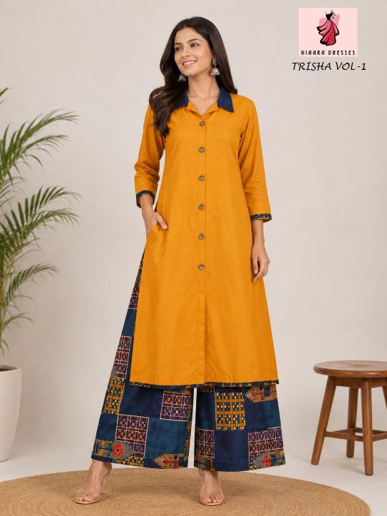 Hiaara trisha vol-1 wholesale shop of ladies kurti in surat